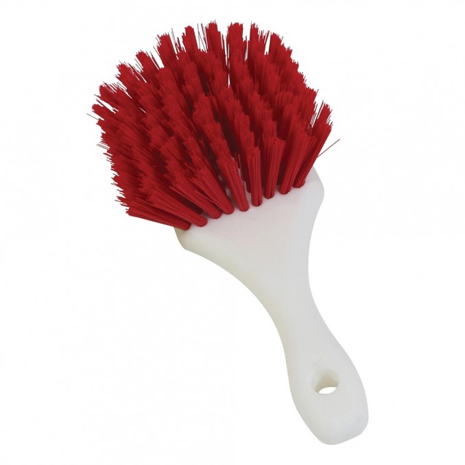 Utility Brush - Polyester, Red