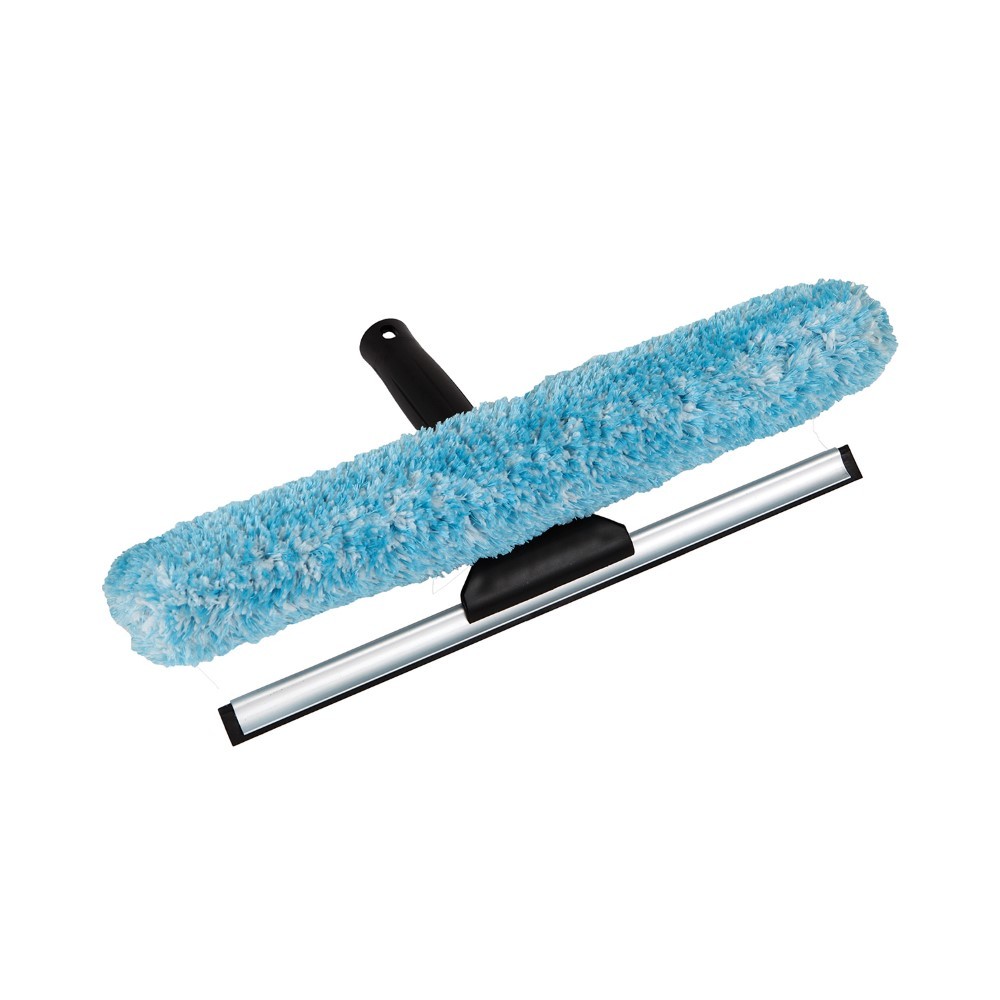 Professional Window Cleaning Kit 14 Squeegee & Microfiber Window Scrubber
