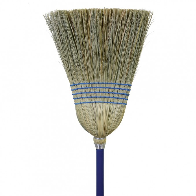 Janitor Broom - blue