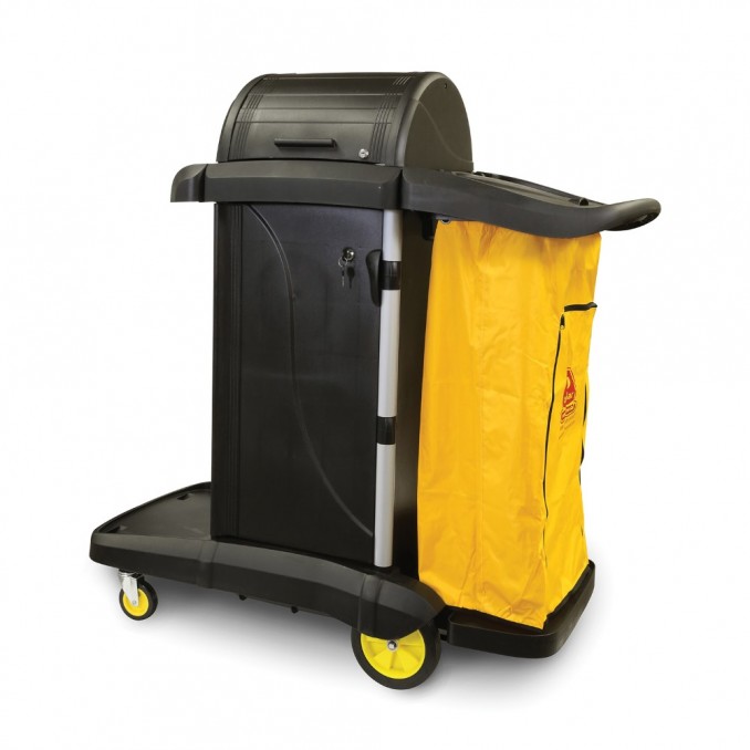 MaxiPlus® Deluxe Janitor Cart